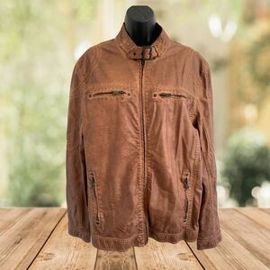 Point Zero Brown Military Field Jacket